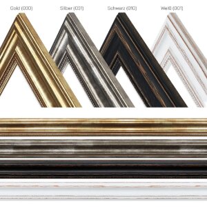 Ramă foto MendeFrames H550 Antik argint 40x60 cm, sticlă clară