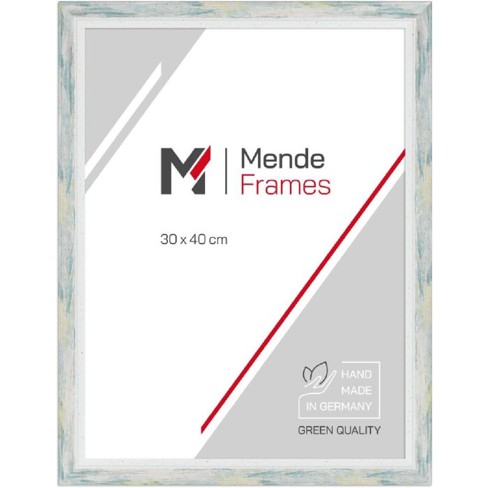 MendeFrames H490 Modern turcoaz 20x60 cm sticlă transparentă