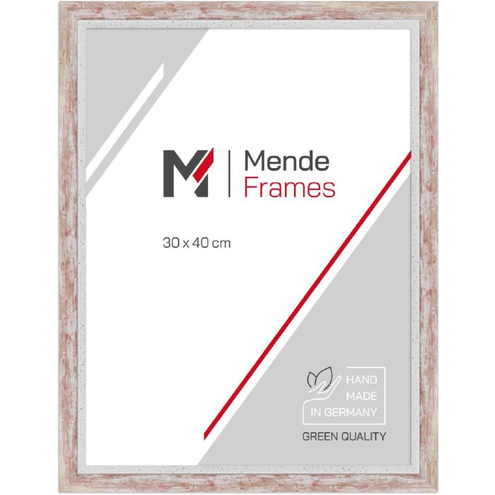 MendeFrames ramă foto H490 Modern rot 20x20 cm sticlă de muzeu Roșu