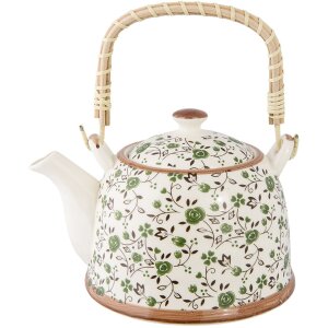 Clayre & Eef Teekanne Keramik Ø14x14cm...