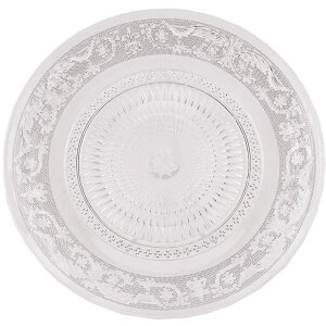 Clayre & Eef 6GL0223 Glasteller 23 cm dekorativ...