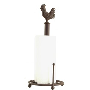 Clayre & Eef W40069 Küchenrollenhalter Hahn...