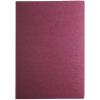 Exacompta 49708B Bewerbungsmappe 3-teilig Manila-Leinen Bordeaux DIN A4