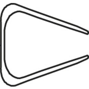 Exacompta Klemmschiene Serodo 20 Stück 15mm schwarz