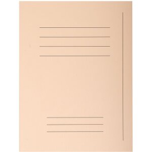 Packung mit 50 Aktendeckeln für Format DIN A4 Sand