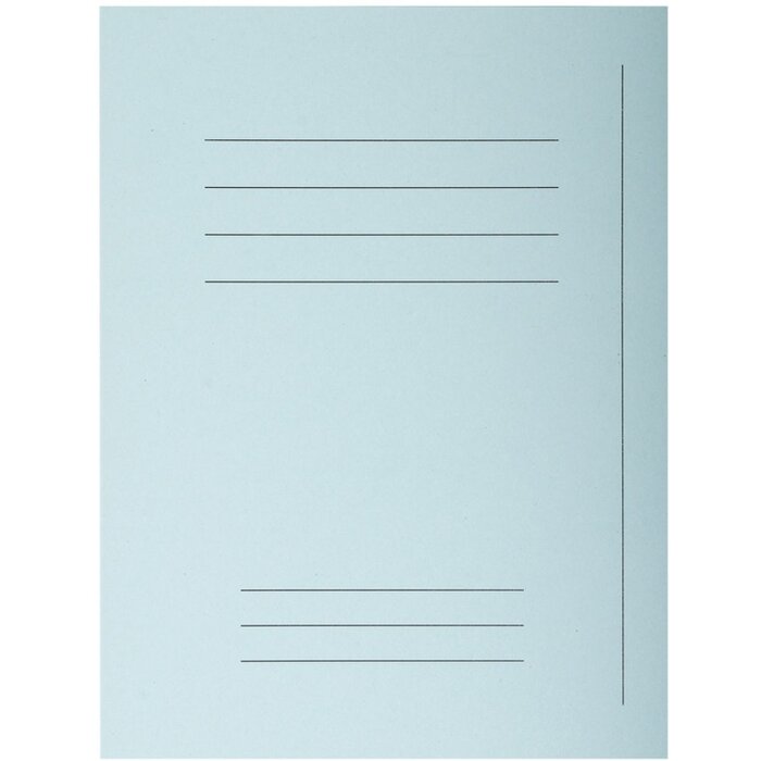 Exacompta Foldyne Forever Aktendeckel hellblau DIN A4 50 Stück 100% Recycling