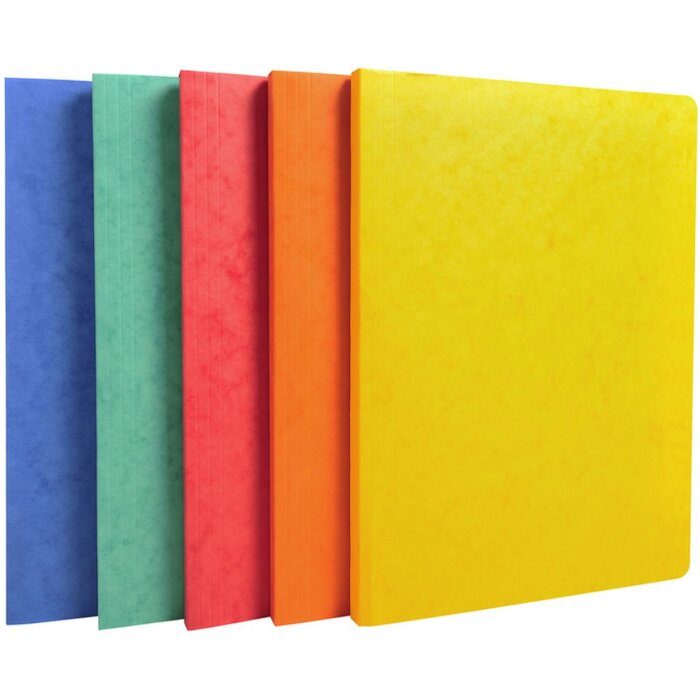 Exacompta 11500H Aktendeckel Manila Karton A4 350 Blatt Farben sortiert