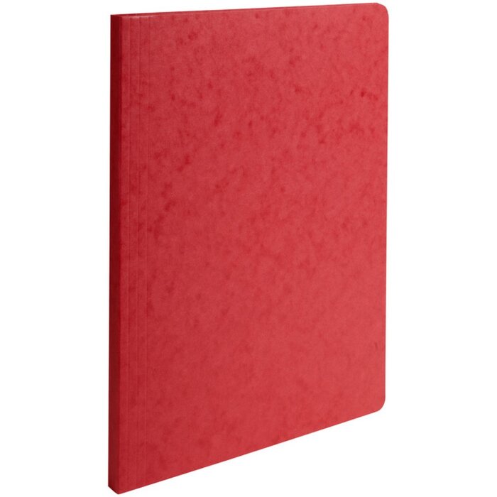 Exacompta Aktendeckel 350 Blatt Manila Karton A4 rot 24x32 cm 400 g