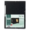 Exacompta Sammelmappe A4+ mE Manila 400g schwarz mit 3 Klappen