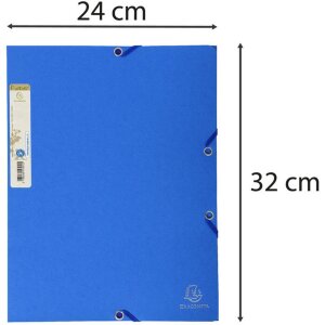 Sammelmappe mit 3 Klappen Forever A4 blau