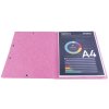 Exacompta Eckspannmappe Manila-Karton 400g Fuchsia DIN A4 mit Gummizug