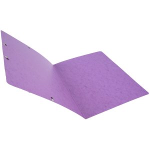 Exacompta 5568E Eckspannmappe Manila-Karton 400g DIN A4 Lila