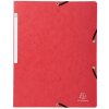 Exacompta 55415E Eckspannmappe Nature Future DIN A4 Rot Manila-Karton 355g