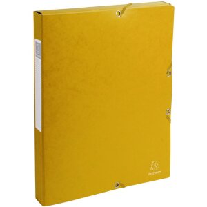 Archivbox Exabox Rücken 25mm mit Etikett aus Manila...