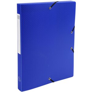 Exacompta Archivbox Rücken 25mm aus PP 700µ blickdicht DIN A4 Farben sortiert