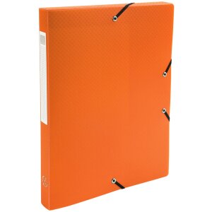 Exacompta Archivbox Rücken 25mm aus PP 700µ blickdicht DIN A4 Farben sortiert