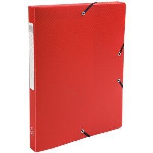 Exacompta Archivbox Rücken 25mm aus PP 700µ blickdicht DIN A4 Farben sortiert