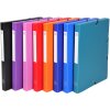 Exacompta Archivbox Rücken 25mm aus PP 700µ blickdicht DIN A4 Farben sortiert