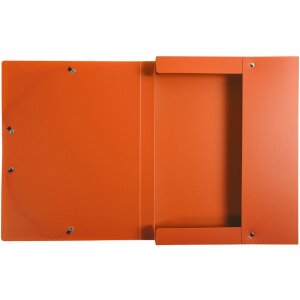 Exacompta Archivbox Rücken 25mm aus PP 700µ blickdicht DIN A4 Orange