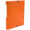 Exacompta Archivbox Rücken 25mm aus PP 700µ blickdicht DIN A4 Orange