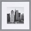 Henzo METALLICA Kunststoffrahmen 30x30 cm Silber Manhattan-Style Passepartout