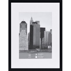Henzo Kunststoffrahmen METALLICA 30x40 cm schwarz mit...