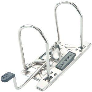 Exacompta 918401B Ordner PP 2 Ringe Rücken 80mm DIN A4 Überbreite Schwarz