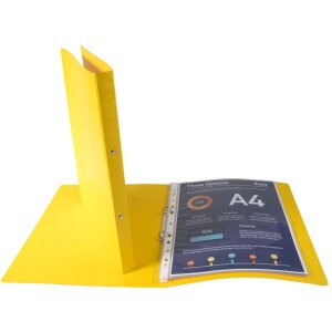 Exacompta Ringbuch Manila Karton 2 Ringe 15mm Nature...