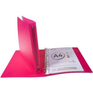 Ringbuch PP 700µ 4 Ringe Rücken 40mm...