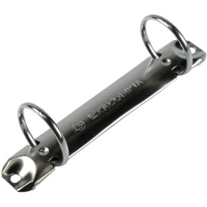 Ringbuch aus festem PP 1000µ mit 2 Ringen 30mm, Rücken 40mm, blickdicht, DIN A4 Überbreite Rot