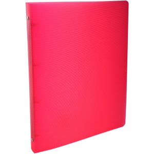 Ringbuch aus PP 1,2mm mit 4 Ringen 30mm, Rücken 40mm, Linicolor, für Format DIN A4 Überbreite Farben sortiert