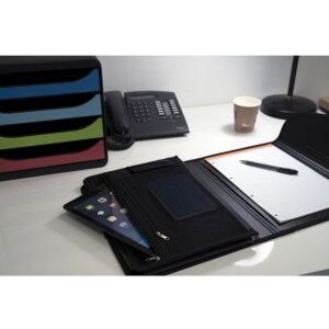 Exacompta Fächermappe A4 Exafolio 6teilig schwarz