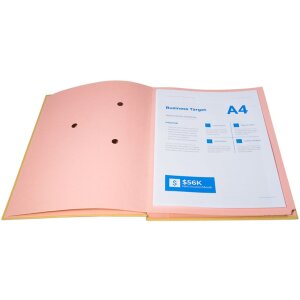 Exacompta Unterschriftenmappe 22209E 20 Fächer Kraft braun