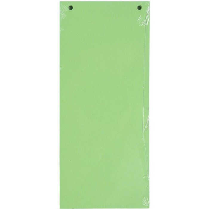 Exacompta Trennstreifen Recycling 190g grün 105x142mm 100 Stück