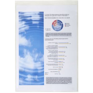 Exacompta Schutzhüllen DIN A4 klar 150µ 10...