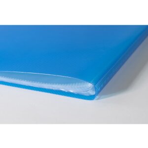 Exacompta Sichtmappe 20 Hüllen Crystal Colours DIN A4