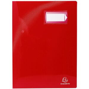 Exacompta Sichtmappe 20 Hüllen Crystal Colours DIN A4