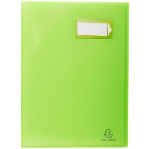 Exacompta Sichtmappe 20 Hüllen Crystal Colours DIN A4