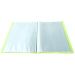 Exacompta Sichtmappe 20 Hüllen Crystal Colours DIN A4