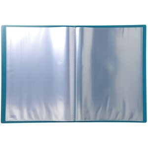 Exacompta Sichtmappe aus PP mit 90 Hüllen Krea Cover DIN A4 farblich sortiert