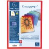 Exacompta Sichtmappe aus PP mit 90 Hüllen Krea Cover DIN A4 farblich sortiert