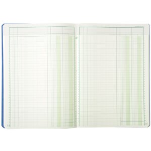 Exacompta Mehrkolonnenheft A4 2 Spalten 40 Blatt sortiert