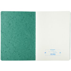 Exacompta Geschäftsbuch A4 80 Seiten kariert 5 mm 110 g/m² farbig sortiert