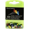 Exacompta Flachkopfnadeln Ø 5 mm 100 Stück farblich sortiert