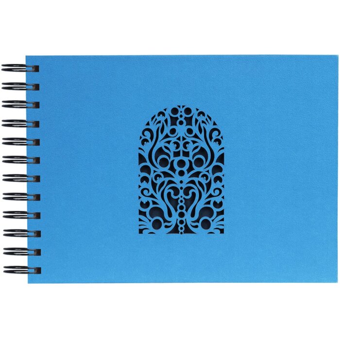 Spiralalbum Colours, 50 Seiten, 23x16cm Türkis