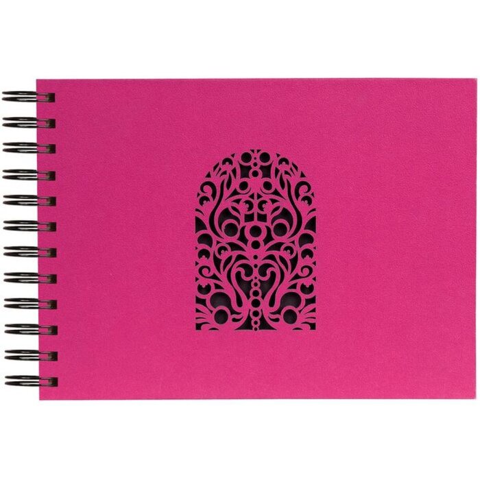 Exacompta Spiralalbum Colours 50 Seiten 23x16cm Fuchsia