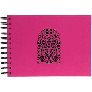 Exacompta Spiralalbum Colours 50 Seiten 23x16cm Fuchsia
