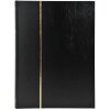 Exacompta Briefmarken Einsteckalbum 16 Seiten schwarz 22,5x30,5 cm