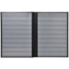 Exacompta Briefmarken Einsteckalbum 16 Seiten schwarz 22,5x30,5 cm