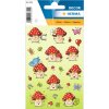 HERMA Sticker Bunte Glückspilze selbstklebend 3 Blätter 9x16 cm